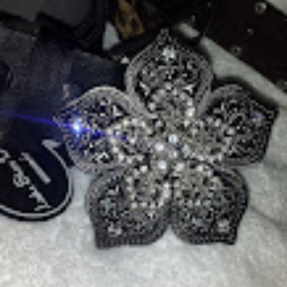 flower floral crystal belt main image 7